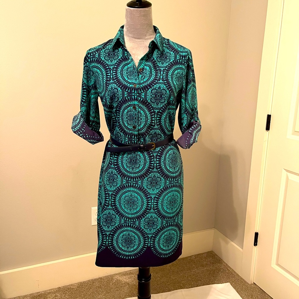 Nautical t-shirt dress